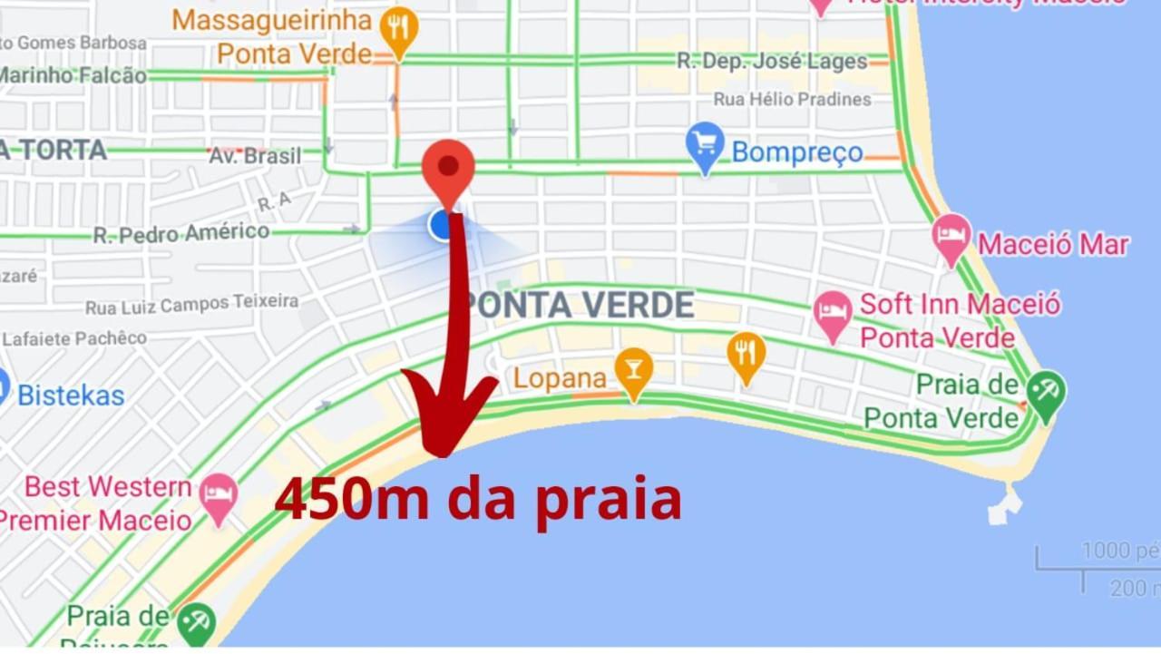 Maceió Apartamento Ponta Verde 3 Suites מראה חיצוני תמונה